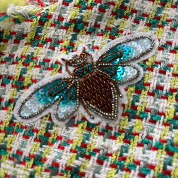 Marc Cain Green and Red Blazer size 12 - Picture 4 of 5